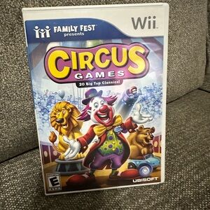 Wii Game Circus Games Played Once